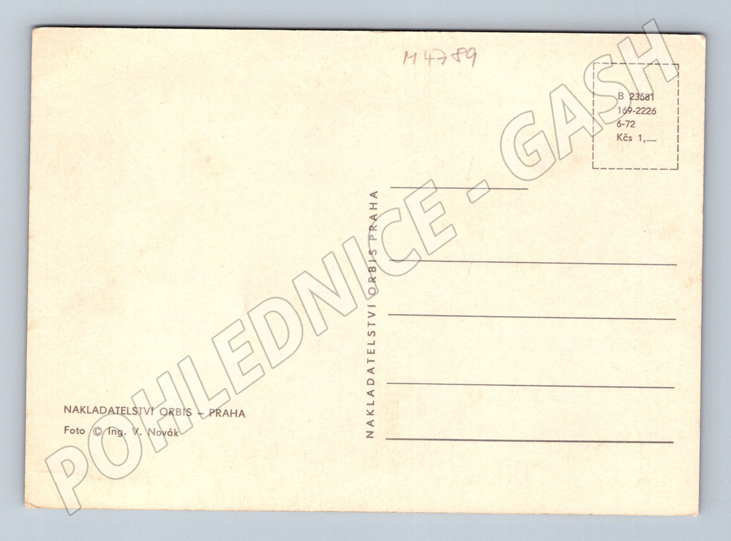 Postcard mountain cottage Orbis Novák (M4789)
