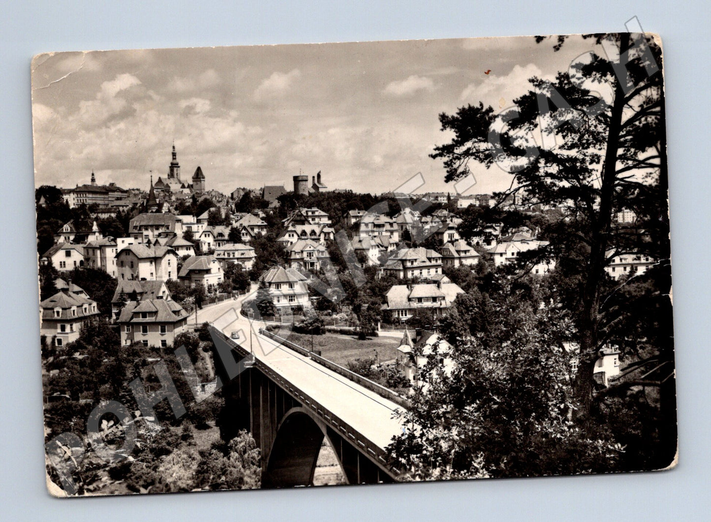 Postcard Tábor villa district Podhradí (M4804)