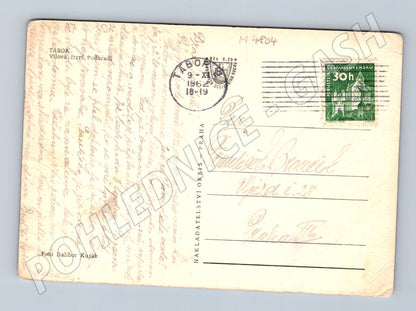 Postcard Tábor villa district Podhradí (M4804)
