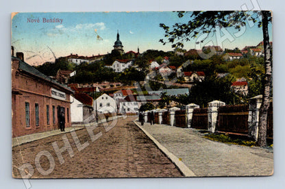 Pohlednice Nové Benátky kolorovaná (M4808)