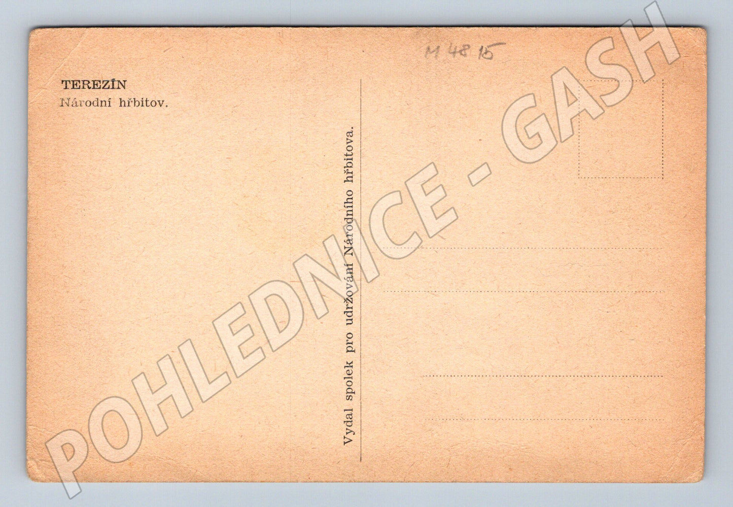 Pohlednice Terezín Národní hřbitov (M4815)