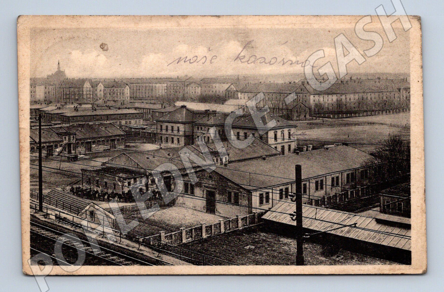 Postcard State Cavalry Barracks Prague (M4825)