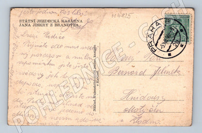 Postcard State Cavalry Barracks Prague (M4825)