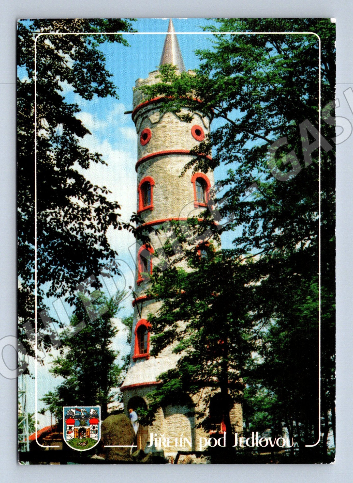 Pohlednice rozhledna Jedlová Jiřetín (M4843)