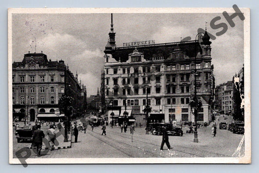 Pohlednice Brno Viktoria náměstí 1943 (M485)