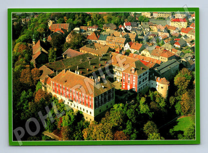 Postcard Opočno Castle aerial view (M4851)