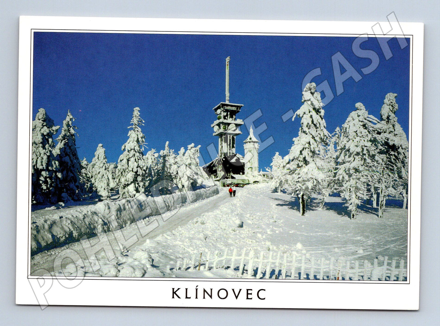 Postcard Klínovec winter landscape (M4852)