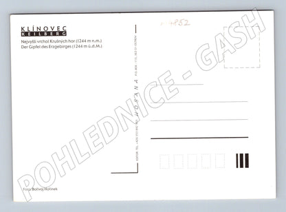 Postcard Klínovec winter landscape (M4852)