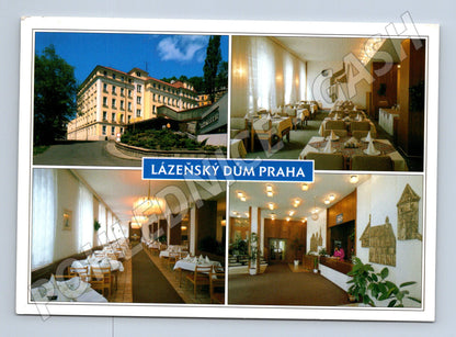 Postcard Jáchymov spa house Prague (M4862)