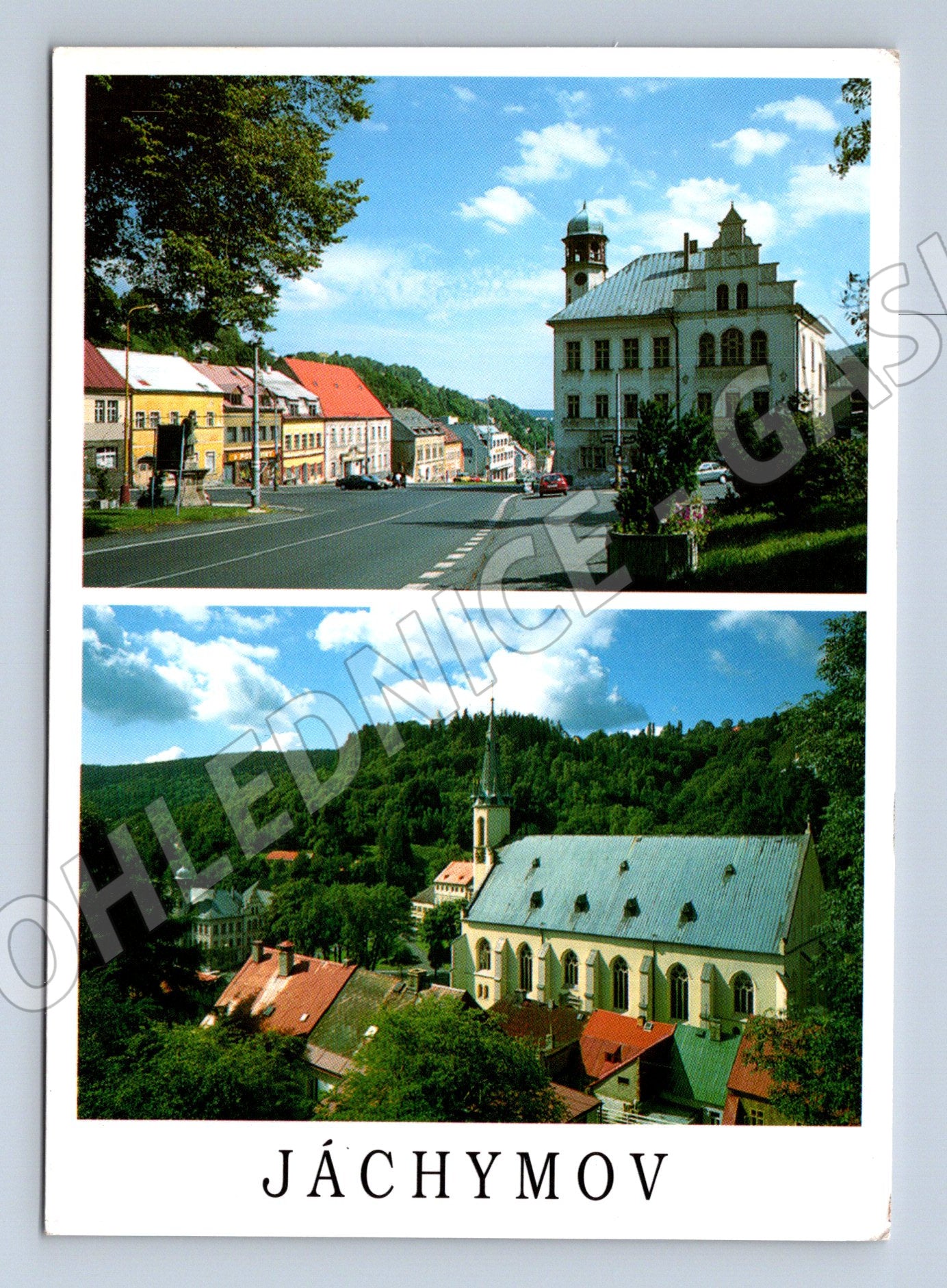 Postcard Jáchymov Church of St. Joachim (M4864)