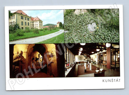 Postcard Kunštát Castle Halas' Grave (M4867)