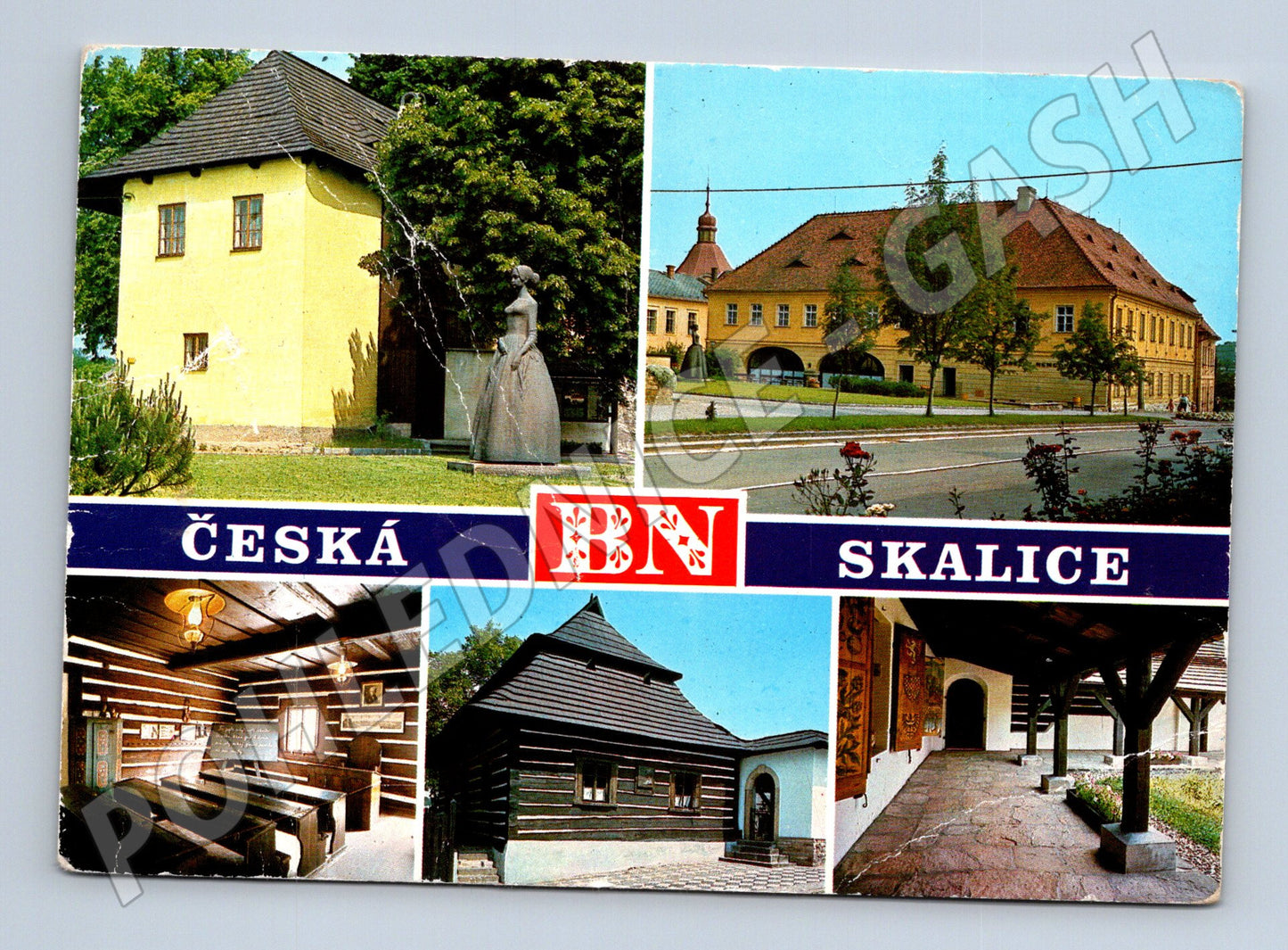 Postcard Česká Skalice Museum B Němcová (M4869)