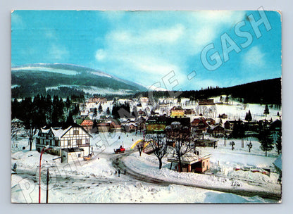 Pohlednice Špindlerův Mlýn zimní ČSR (M4876)