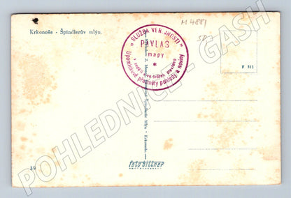 Postcard Špindlerův Mlýn old Czechoslovakia (M4881)