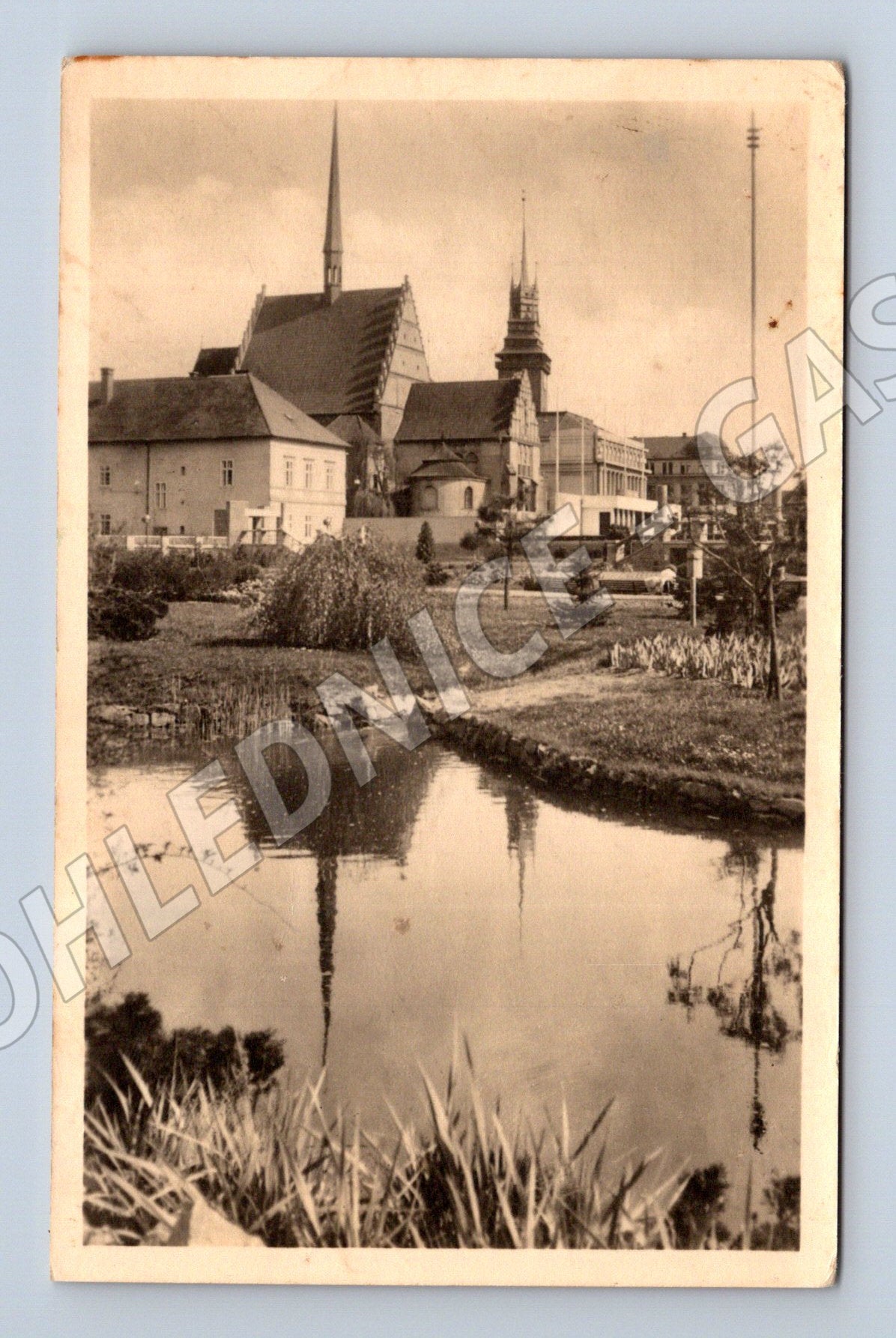 Postcard Pardubice historical used (M4884)