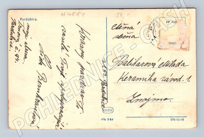 Postcard Pardubice historical used (M4884)