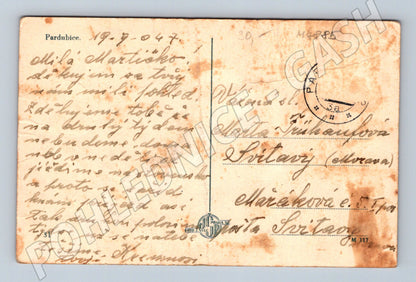 Pohlednice Pardubice staré 1904 (M4885)