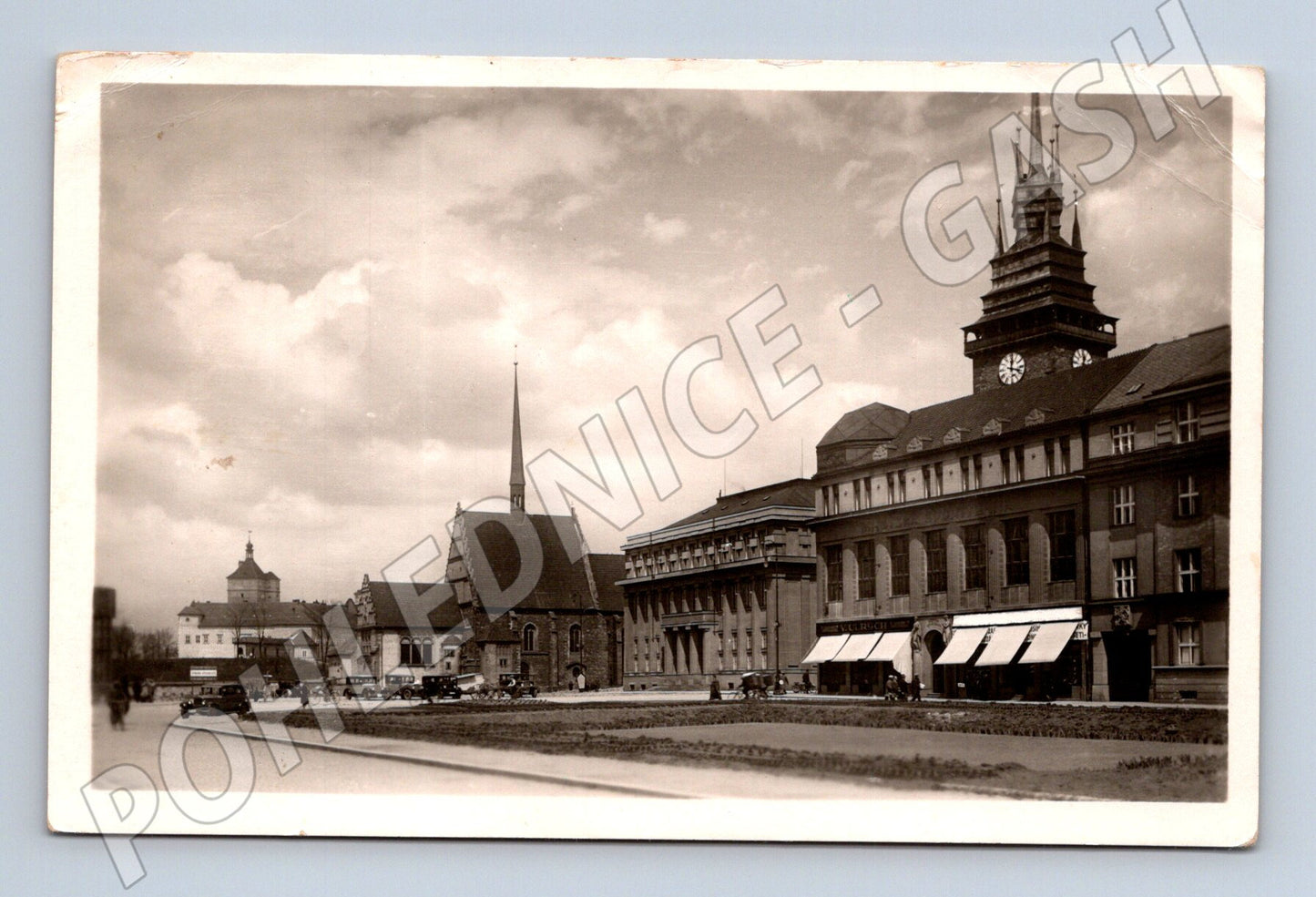 Pohlednice Pardubice historická 1945 (M4886)