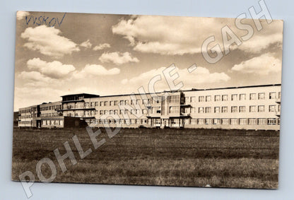 Postcard Vyškov old hospital (M4887)