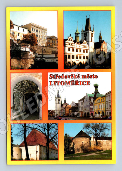 Postcard Litoměřice medieval town (M4889)