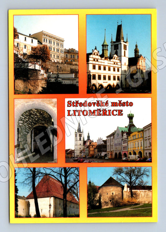 Postcard Litoměřice medieval town (M4889)