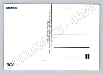 Postcard Litoměřice medieval town (M4889)