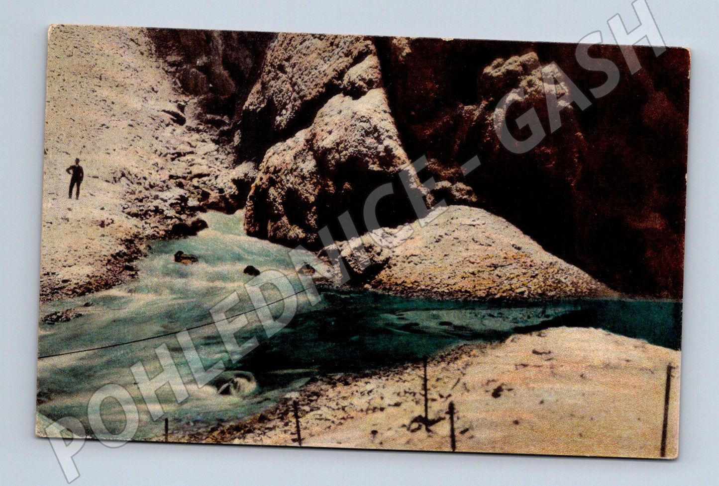 Postcard Macocha underground tributaries of Punkva (M4901)