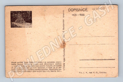 Postcard Trocnov Memorial Oak (M4909)
