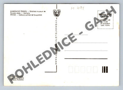 Pohlednice Kamenický Šenov a Prysk (M491)