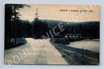 Pohlednice Jevany historická (M4916)