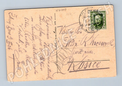 Postcard Železný Brod sent (M4919)
