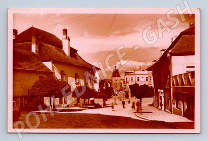 Pelhřimov historical postcard (M4932)