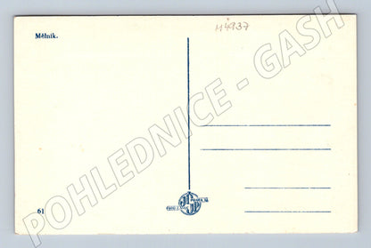 Postcard Mělník winery Labe (M4937)