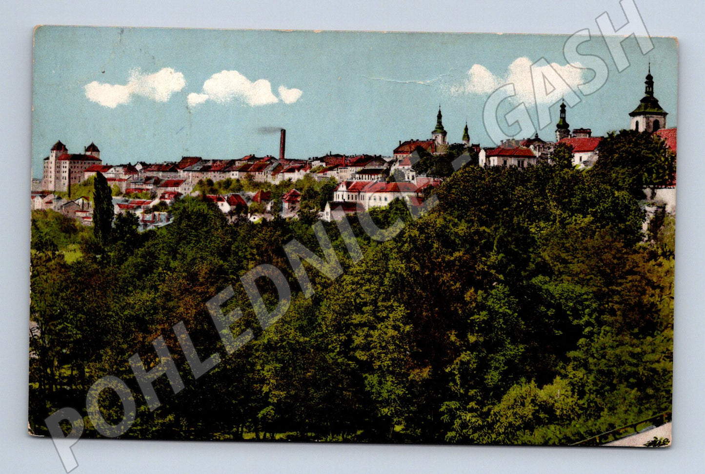 Mlada Boleslav historical postcard (M4938)