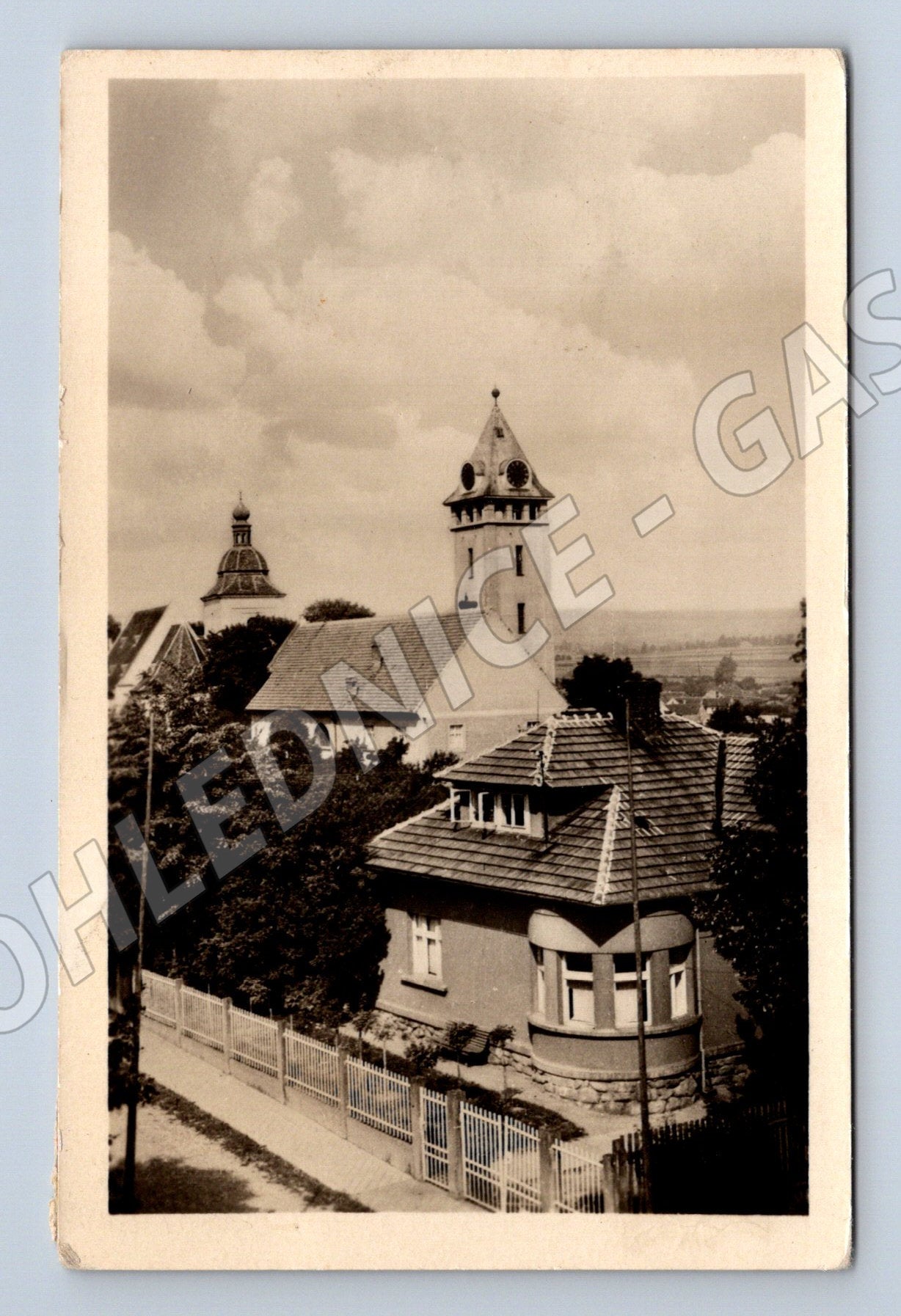 Pohlednice Vlašim zámek historická (M4947)