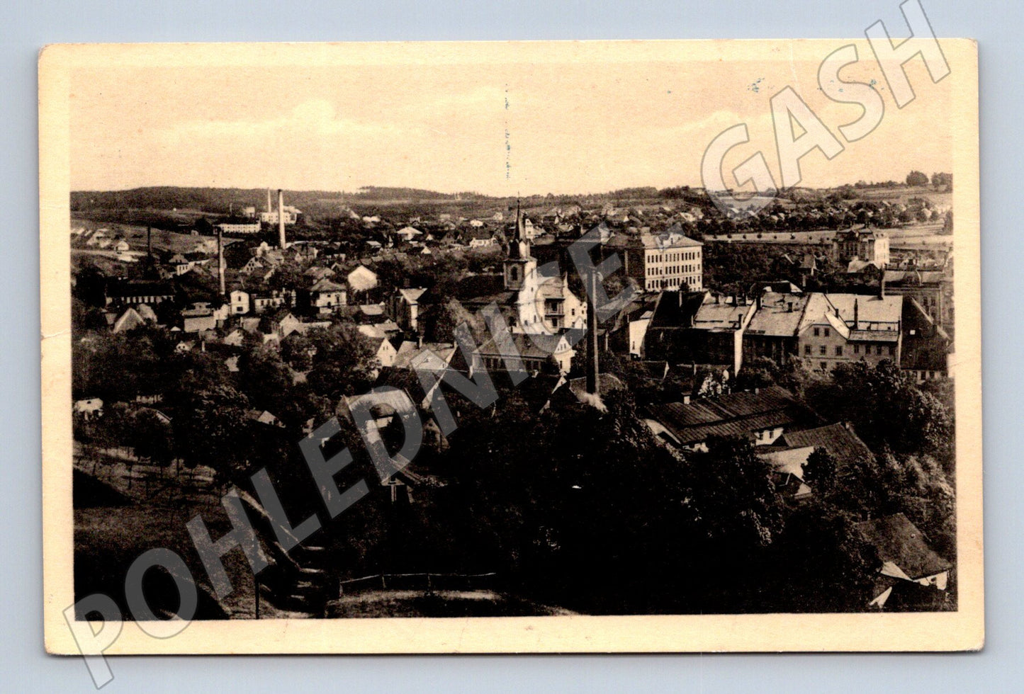 Postcard Nová Paka general view (M4952)