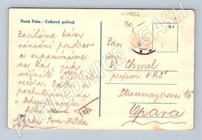 Postcard Nová Paka general view (M4952)