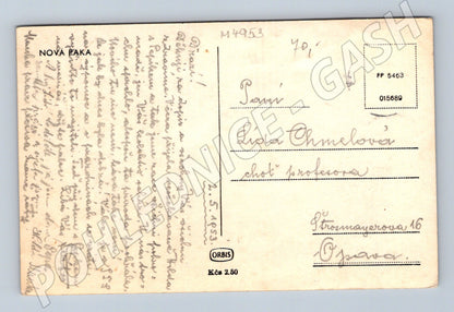 Postcard Nová Paka old (M4953)