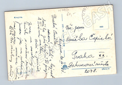 Postcard Krupina old (M4954)