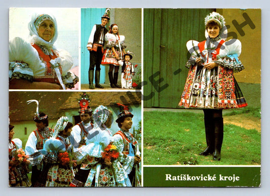 Pohlednice Ratíškovické kroje (M496)