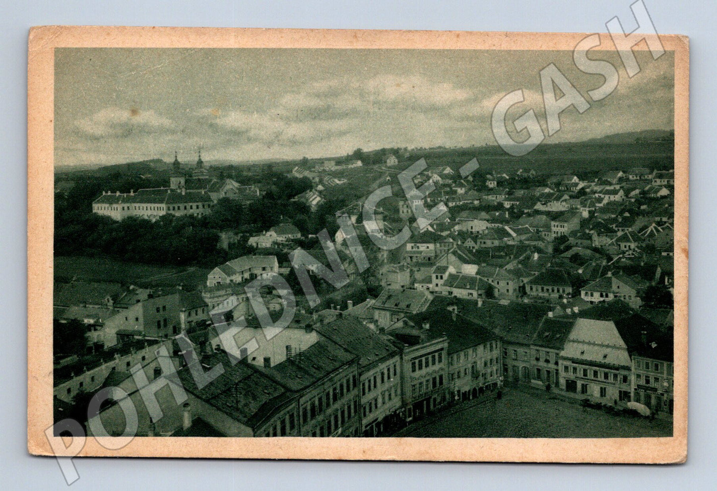 Postcard Třebíč historical (M4965)