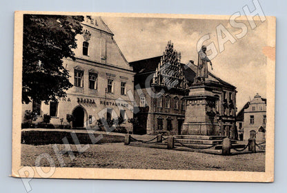 Postcard Tábor Žižek Monument (M4966)