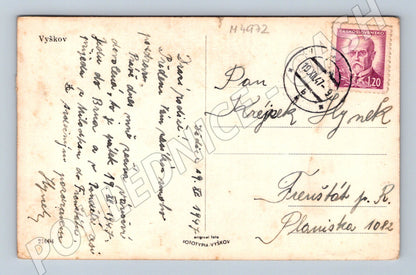 Postcard Vyškov historical (M4972)