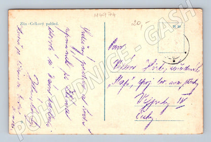 Postcard Zlín general view (M4974)