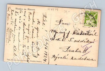 Postcard Hranice na Moravě Cadet School (M4979)