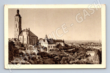 Postcard Kutná Hora Church of St. Barbara (M4982)