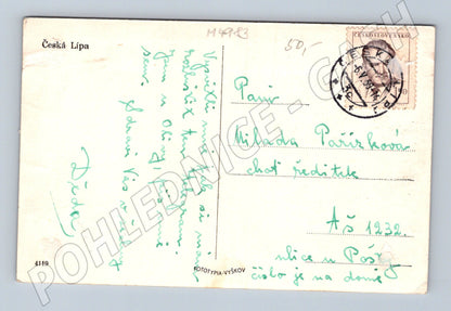 Postcard Česká Lípa historical (M4983)