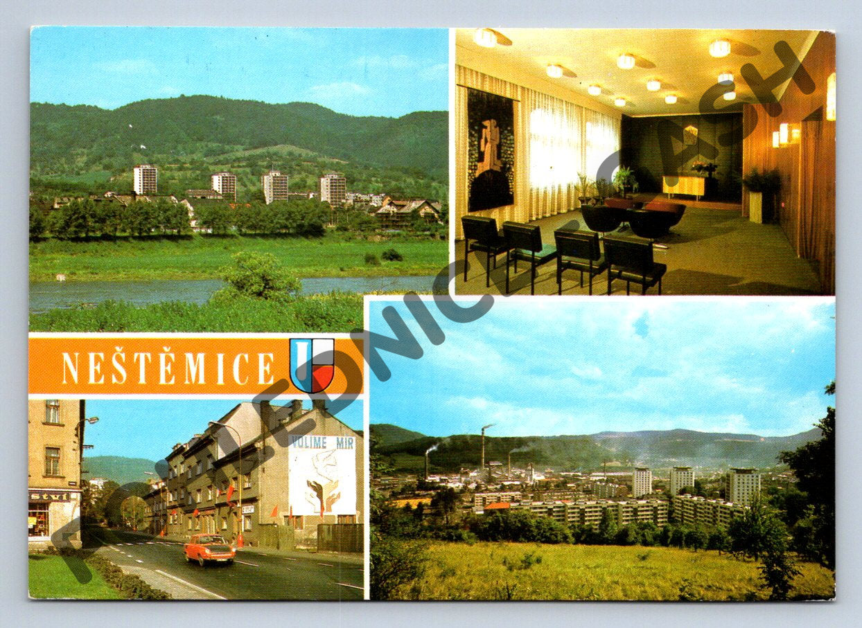 Pohlednice Neštěmice průmyslové město (M499)
