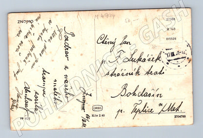 Znojmo historical postcard (M4994)