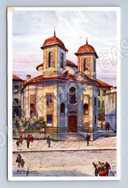 Postcard Kladno Chapel of St. Florian (M5000)